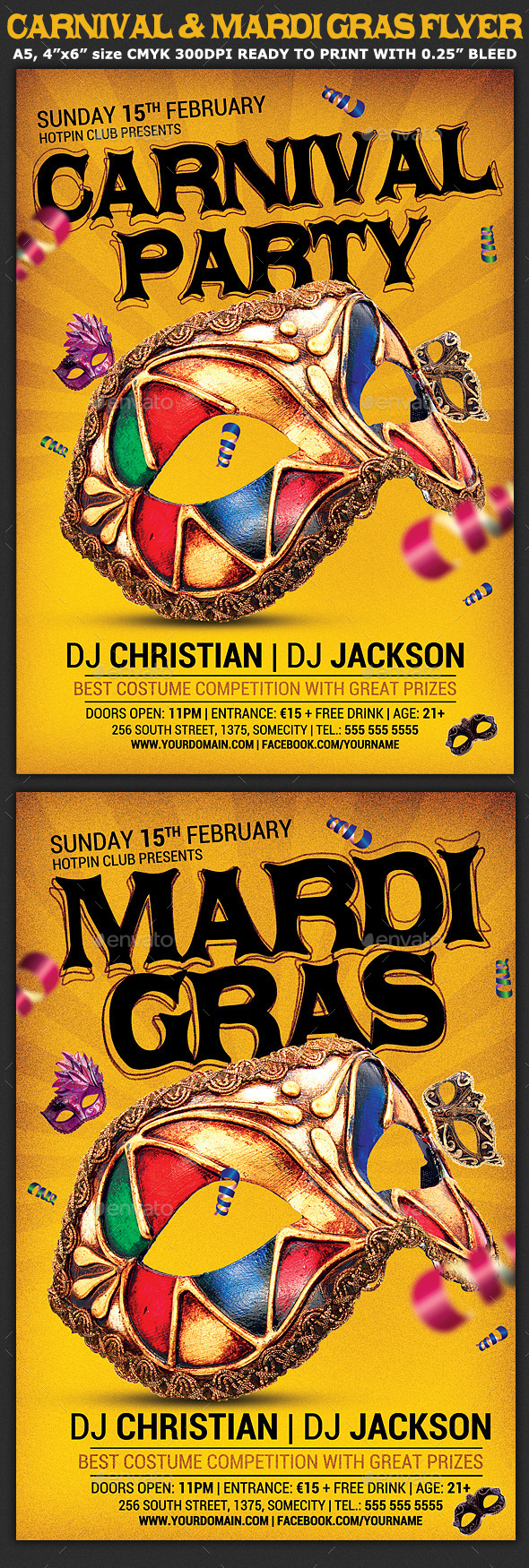 GraphicRiver Carnival n Mardi Gras Party Flyer v4 9979289 GraphicRiver Carnival n Mardi Gras Party Flyer v4 9979289