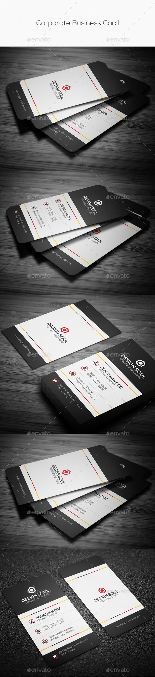 GraphicRiver Corporate Business Card 9999716 GraphicRiver Corporate Business Card 9999716