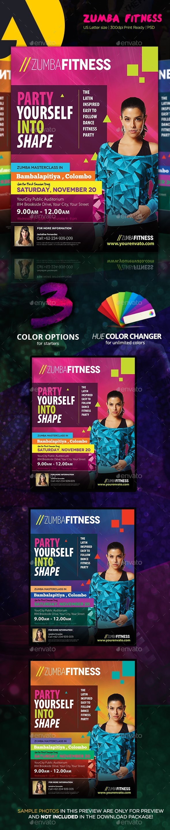 GraphicRiver Zumba Fitness Flyer 9955937 GraphicRiver Zumba Fitness Flyer 9955937