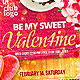 Be My Sweet Valentine Template Be My Sweet Valentine Template - GraphicRiver Item for Sale
