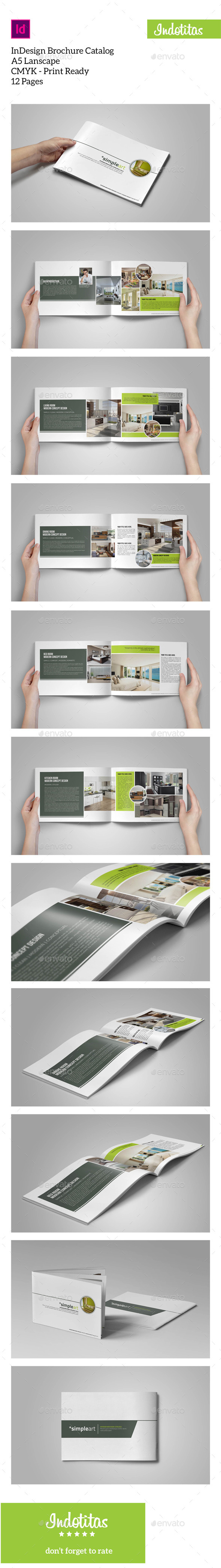 A5 Brochure Catalogs Template (Catalogs)