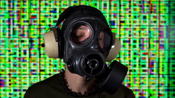Person Wearing Gasmask 26 Person Wearing Gasmask 26