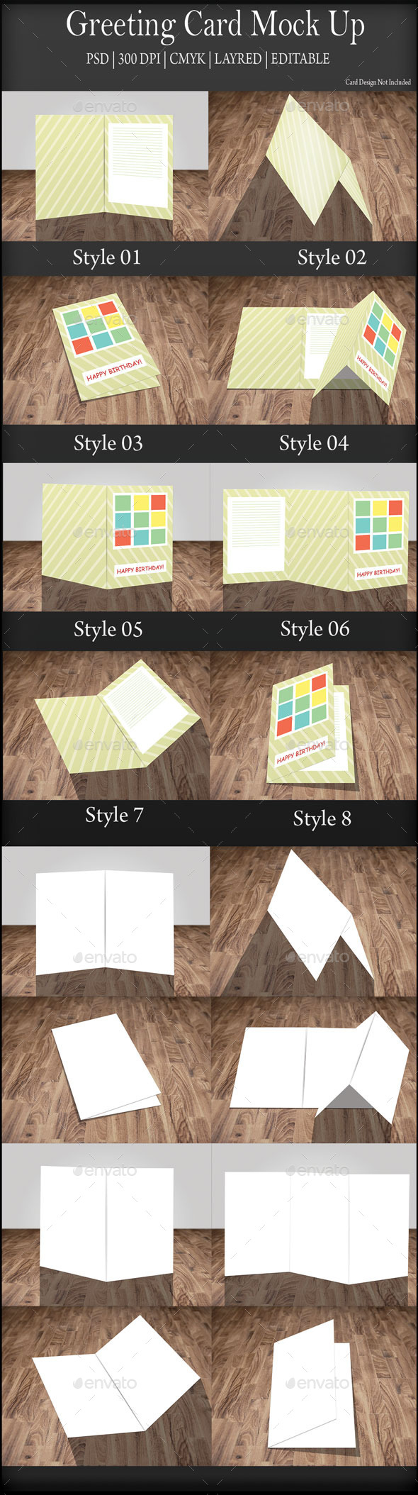 GraphicRiver Greeting Card Mock Up 10002032 GraphicRiver Greeting Card Mock Up 10002032
