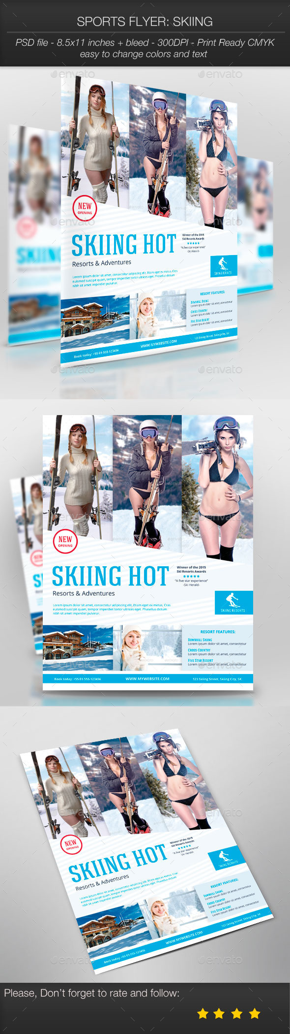 Sports Flyer: Skiing (Sports)