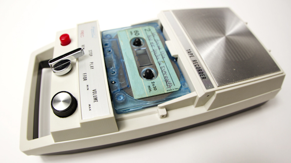 Vintage Cassette Tape Recorder 1 Vintage Cassette Tape Recorder 1