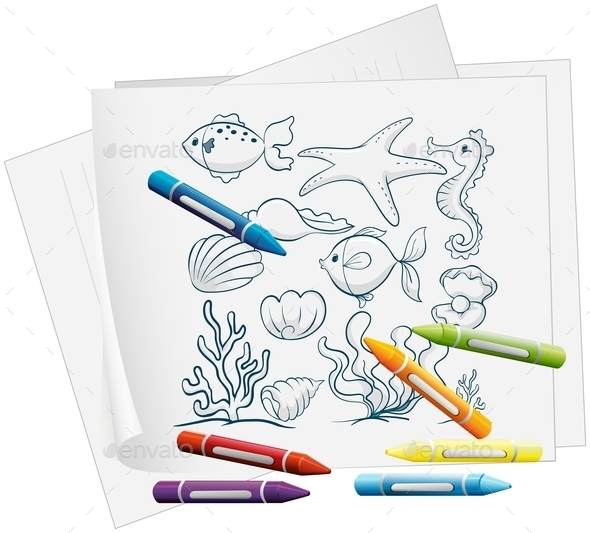 GraphicRiver Coloring Book Illustration 10002794 GraphicRiver Coloring Book Illustration 10002794