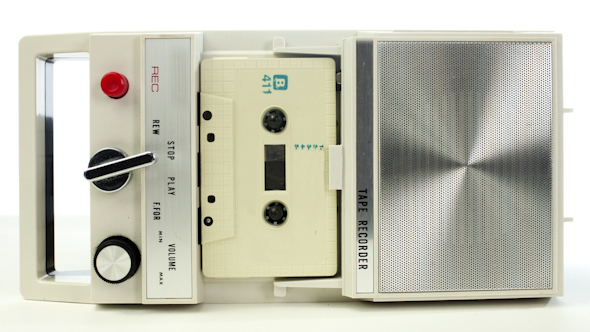 Vintage Tape Recorder Cassette 1 Vintage Tape Recorder Cassette 1