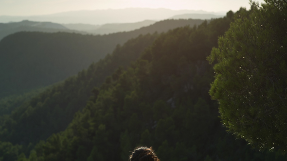 Yoga Teacher Amazing Sunset Mountain Clifftop 16 Yoga Teacher Amazing Sunset Mountain Clifftop 16