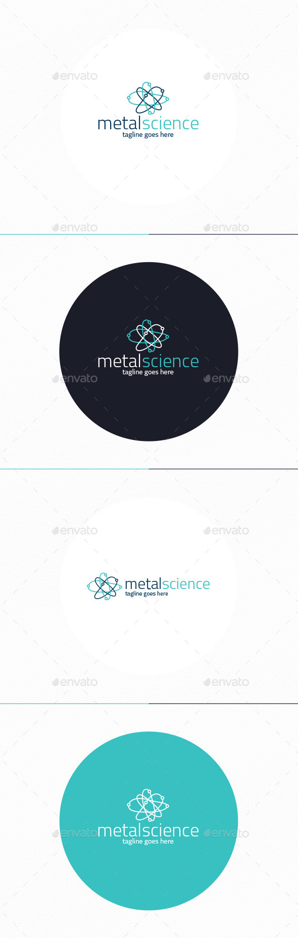 GraphicRiver Metal Science Logo 10003641 GraphicRiver Metal Science Logo 10003641