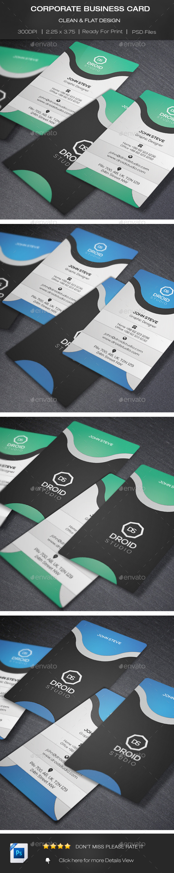 GraphicRiver Corporate Business Card 10004552 GraphicRiver Corporate Business Card 10004552