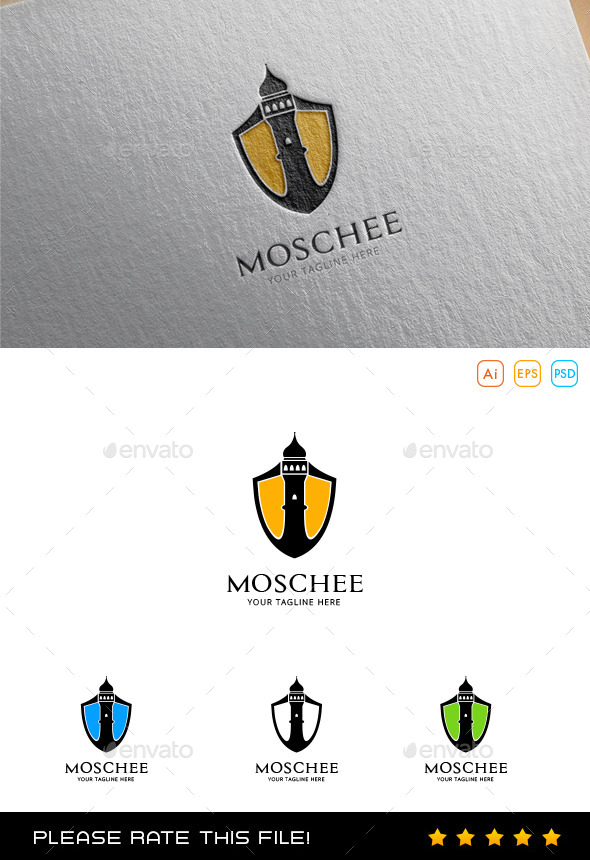 GraphicRiver Moschee Logo 10008321 GraphicRiver Moschee Logo 10008321