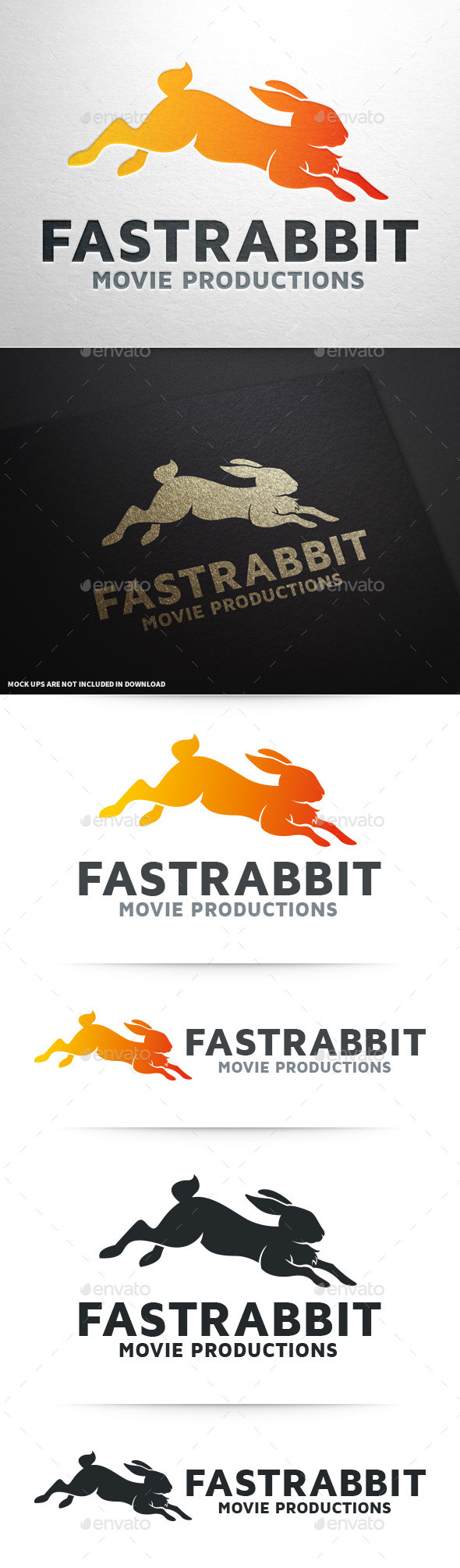 GraphicRiver Fast Rabbit Logo Template 10008733 GraphicRiver Fast Rabbit Logo Template 10008733