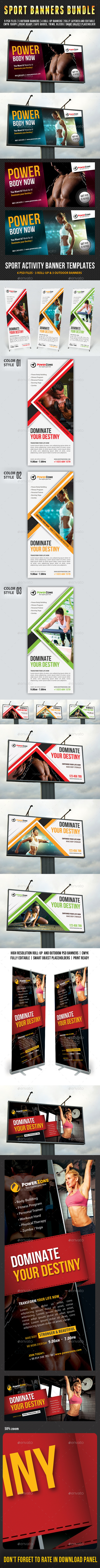 GraphicRiver Sport Activity Banner Templates Bundle 03 10009169 GraphicRiver Sport Activity Banner Templates Bundle 03 10009169