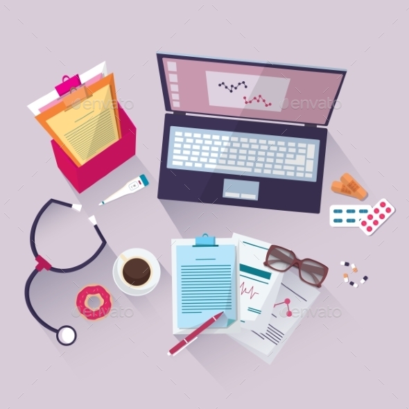 GraphicRiver Medical Workplace 10009519 GraphicRiver Medical Workplace 10009519