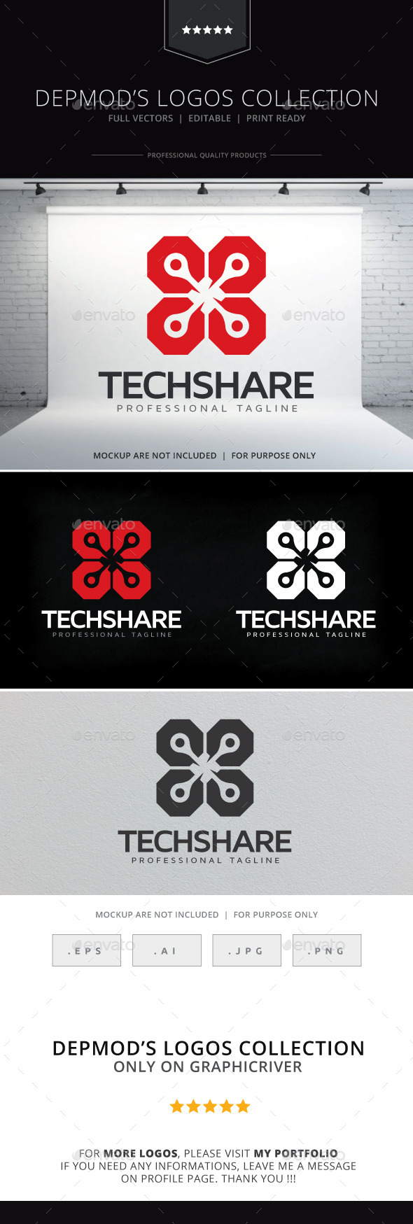 GraphicRiver Tech Share Logo 10010106 GraphicRiver Tech Share Logo 10010106