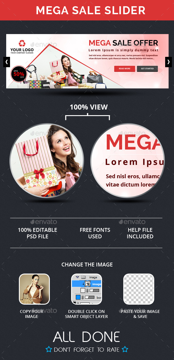 GraphicRiver Mega Sale Slider 10010181 GraphicRiver Mega Sale Slider 10010181