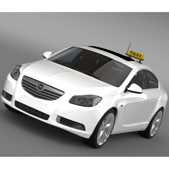3DOcean Opel Insignia Taxi 10011050 3DOcean Opel Insignia Taxi 10011050