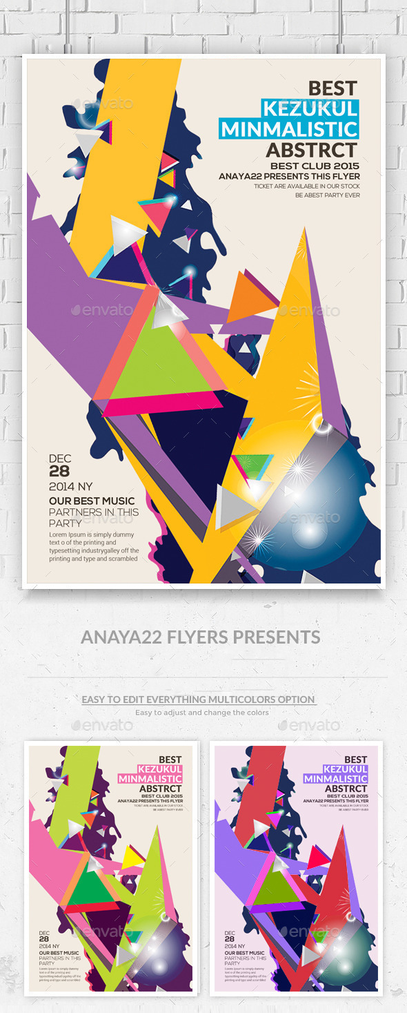 GraphicRiver Minimal Abstract Flyer Templates 10011162 GraphicRiver Minimal Abstract Flyer Templates 10011162
