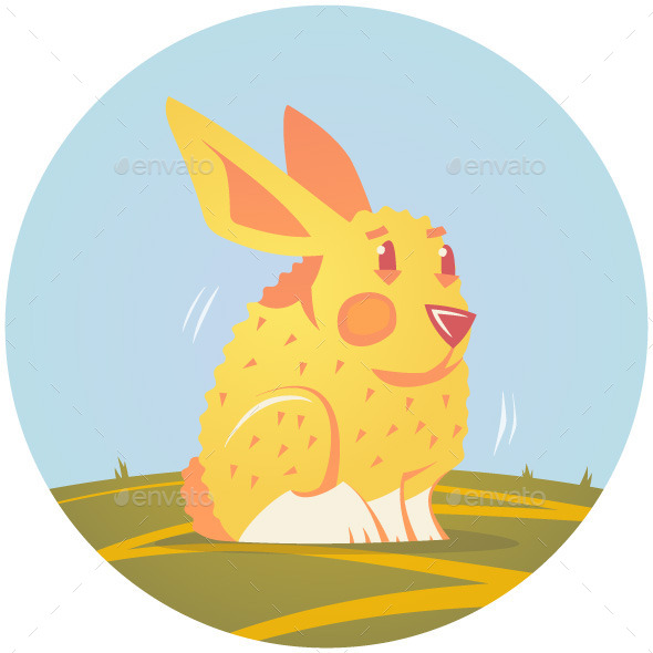 GraphicRiver Bunny Illustration 10010512 GraphicRiver Bunny Illustration 10010512