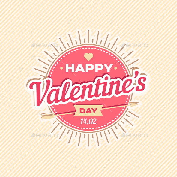 GraphicRiver Happy Valentine s Day Greeting Card 10012139 GraphicRiver Happy Valentine s Day Greeting Card 10012139