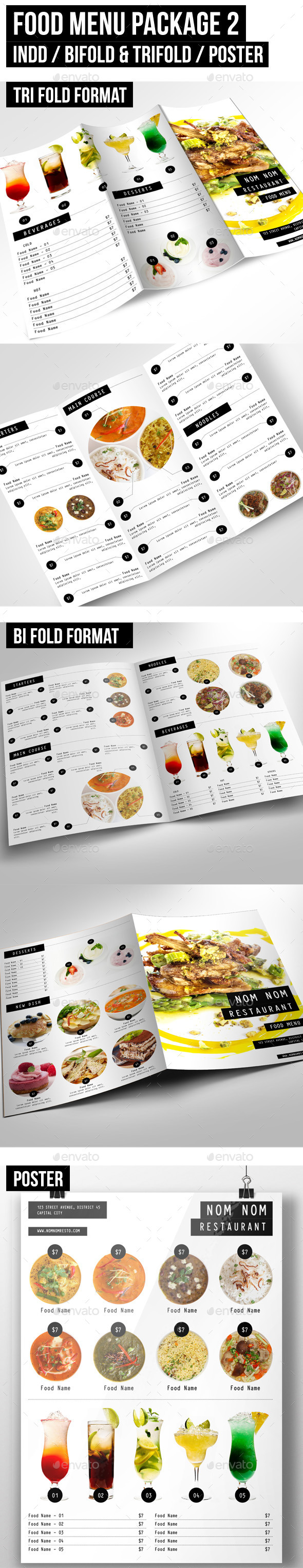 GraphicRiver Food Menu Package 2 10014272 GraphicRiver Food Menu Package 2 10014272