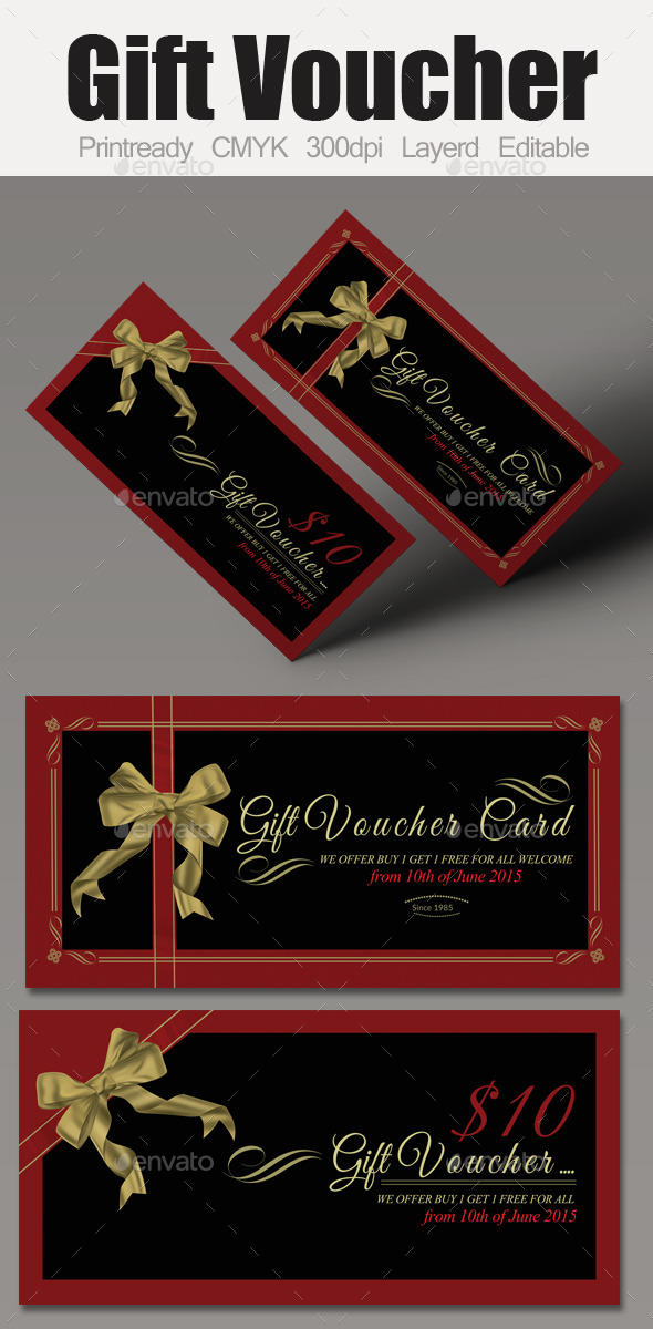GraphicRiver Multi Use Business Gift Voucher 10014550 GraphicRiver Multi Use Business Gift Voucher 10014550