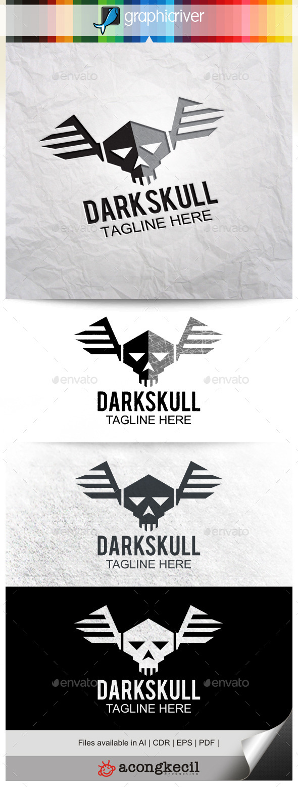 GraphicRiver Dark Skull V.2 10014689 GraphicRiver Dark Skull V.2 10014689