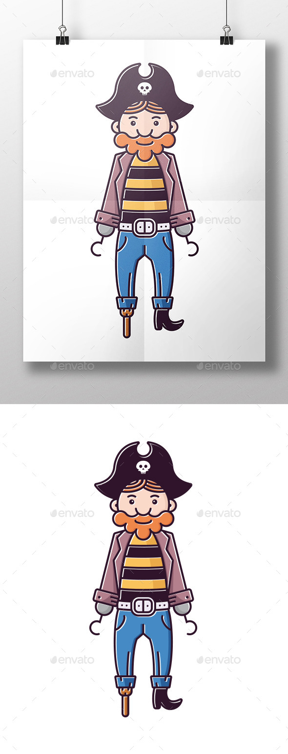 Pirate Illustration (People)