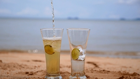 Fresh Drink on the Beach Fresh Drink on the Beach