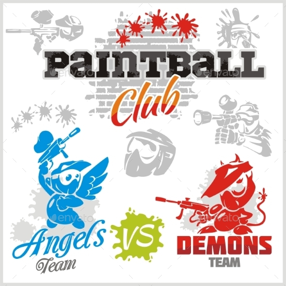 Paintball Emblems (Sports/Activity)