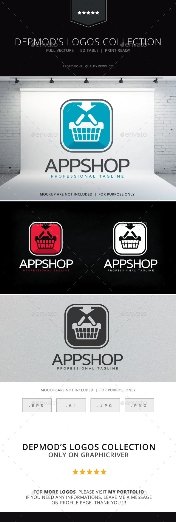 GraphicRiver App Shop Logo 10018627 GraphicRiver App Shop Logo 10018627