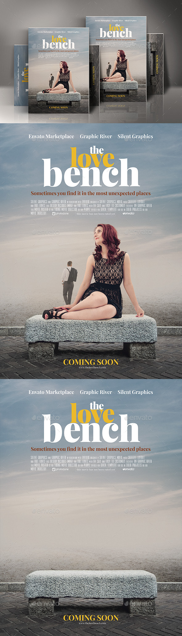 GraphicRiver Romance Movie Poster Template 10018861 GraphicRiver Romance Movie Poster Template 10018861
