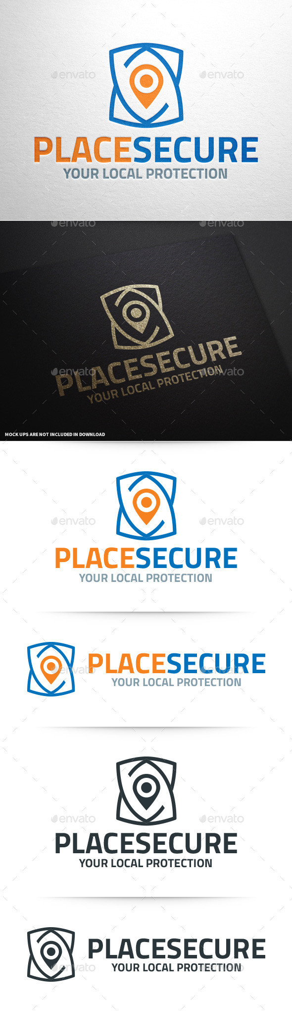 GraphicRiver Place Secure Logo Template 10019099 GraphicRiver Place Secure Logo Template 10019099