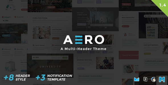 Aero - Responsive Email Template