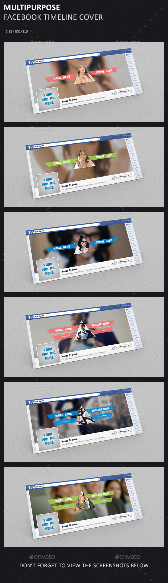 GraphicRiver Multipurpose Facebook Timeline Cover v2 10020692 GraphicRiver Multipurpose Facebook Timeline Cover v2 10020692