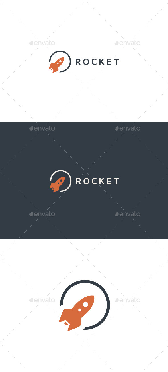 GraphicRiver Rocket Logo Template 10020776 GraphicRiver Rocket Logo Template 10020776