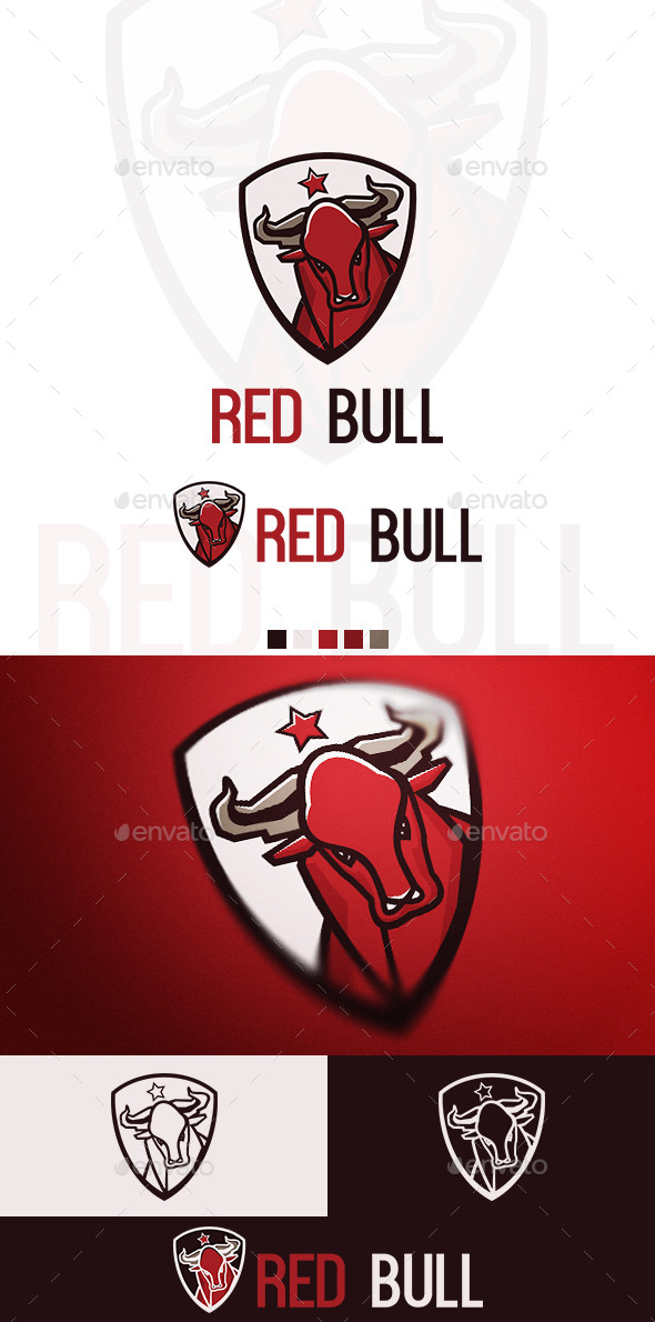 GraphicRiver Red Bull Logo 10021776 GraphicRiver Red Bull Logo 10021776