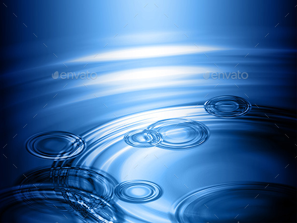 GraphicRiver Water Rain Ripple Wave Radial Blue Background 10021970 GraphicRiver Water Rain Ripple Wave Radial Blue Background 10021970