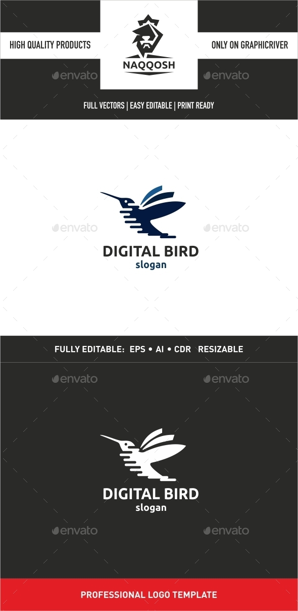GraphicRiver Digital Bird 10022795 GraphicRiver Digital Bird 10022795