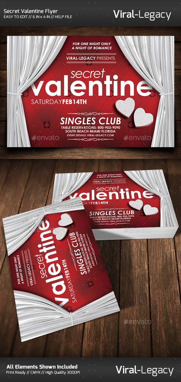 Secret Valentine Flyer