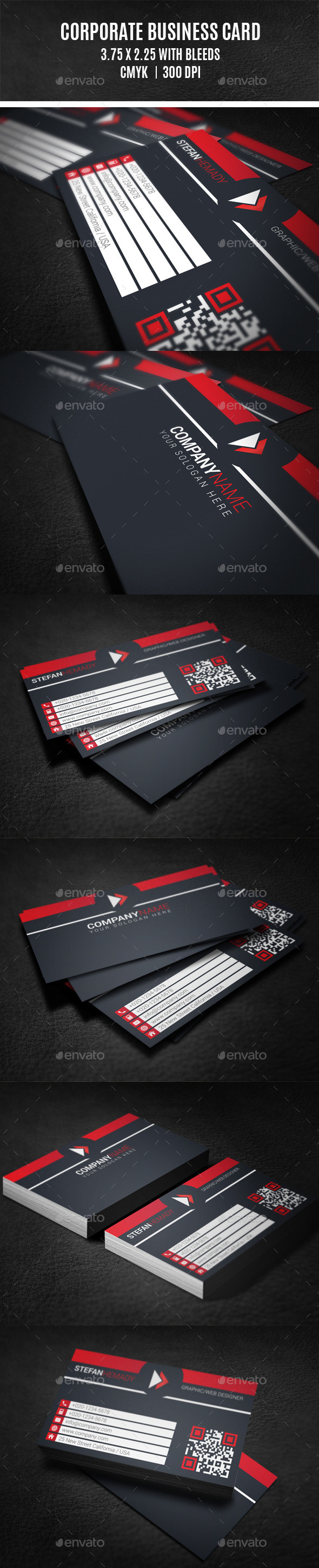 GraphicRiver Corporate Business Card 10023966 GraphicRiver Corporate Business Card 10023966