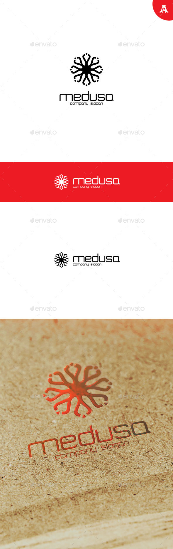 Medusa Logo (Abstract)