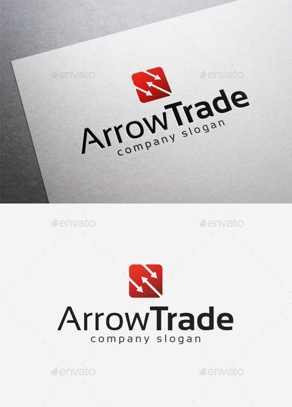 Arrow Trade Logo (Symbols)