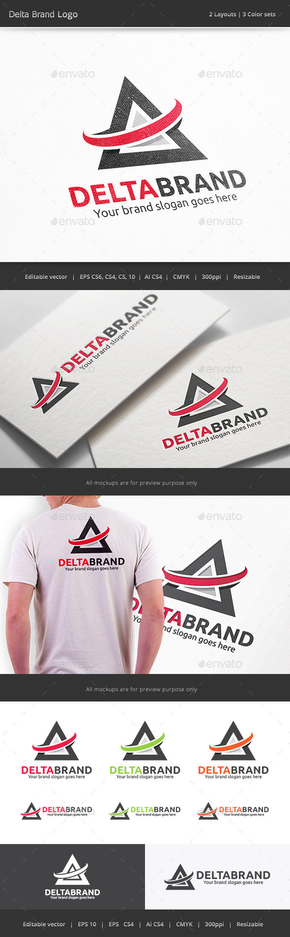 GraphicRiver Delta Brand Logo 10028242 GraphicRiver Delta Brand Logo 10028242