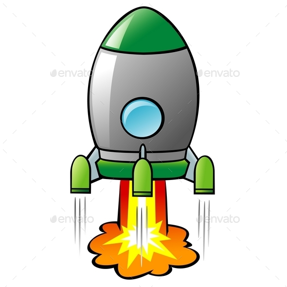 Cartoon Rocket