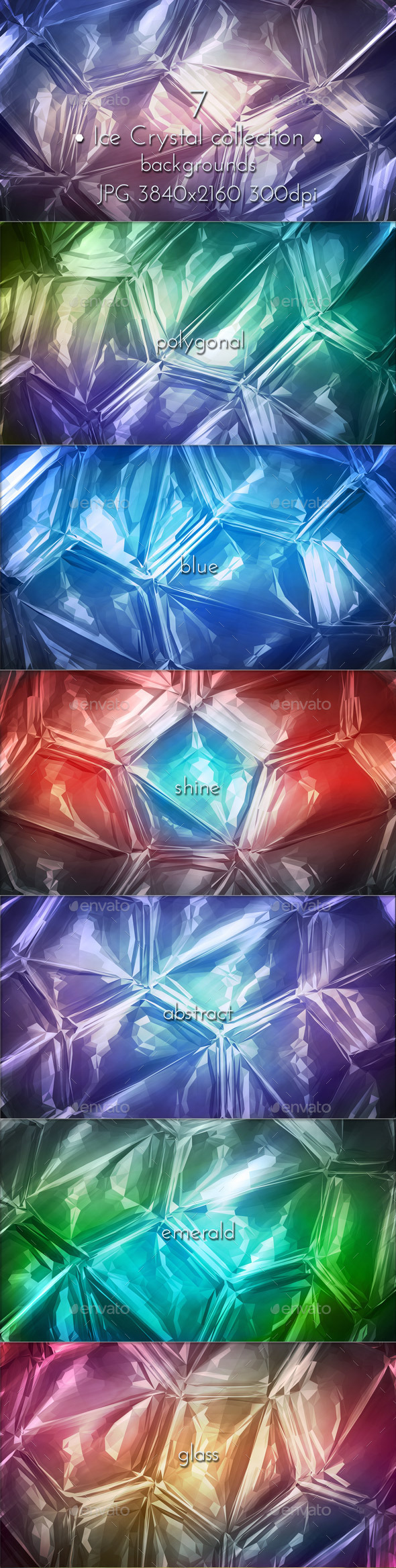 GraphicRiver Ice Crystal Triangular 10029369 GraphicRiver Ice Crystal Triangular 10029369