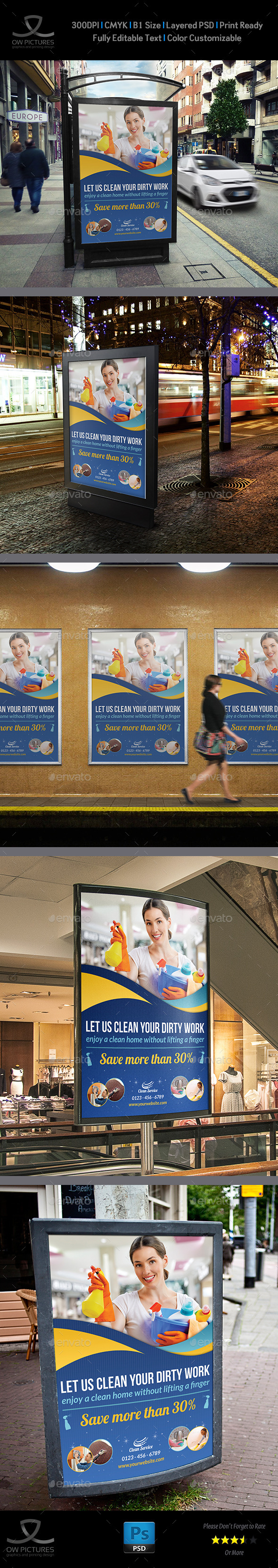 GraphicRiver Cleaning Services Poster Template 10029440 GraphicRiver Cleaning Services Poster Template 10029440