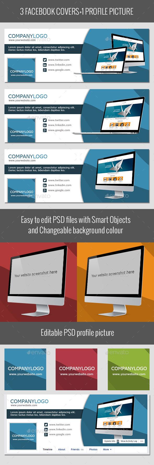 GraphicRiver Corporate Facebook Covers 10029601 GraphicRiver Corporate Facebook Covers 10029601