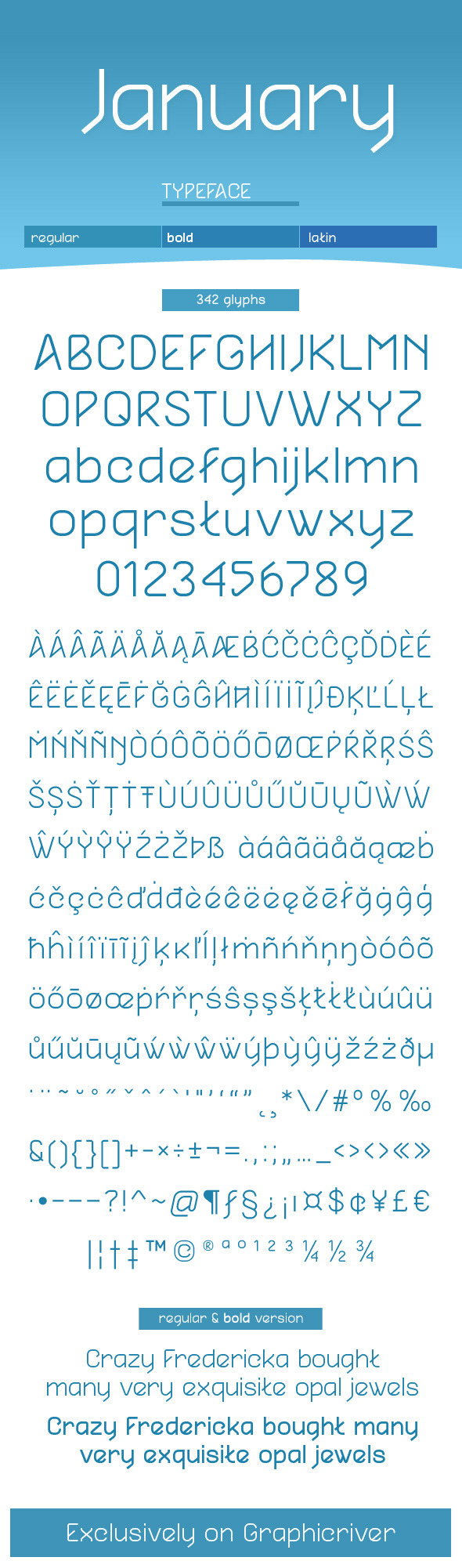 January Typeface January Typeface