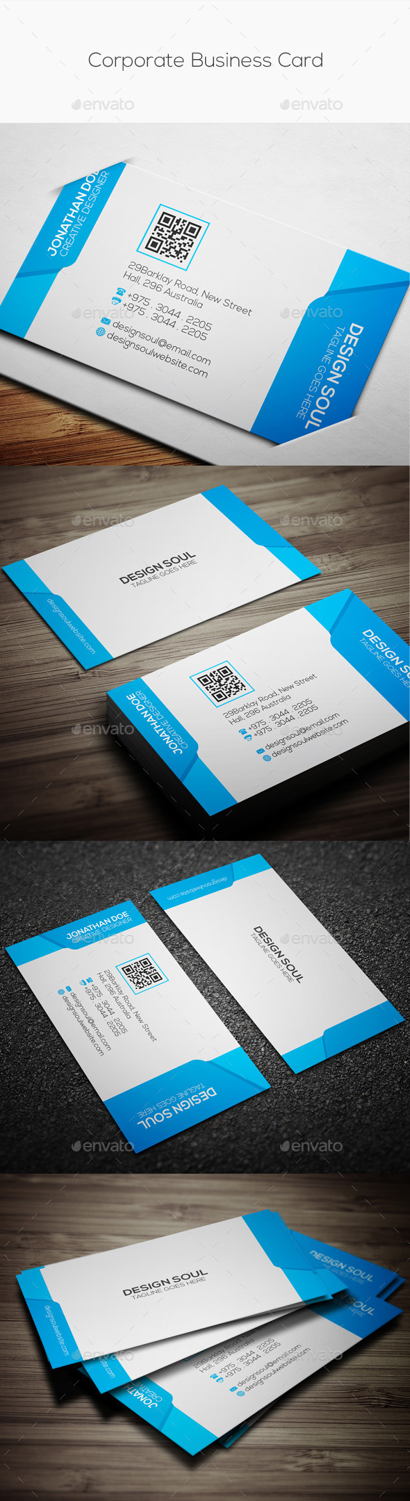 GraphicRiver Corporate Business Card 10032487 GraphicRiver Corporate Business Card 10032487